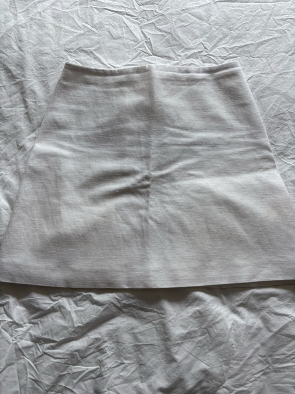 Wilfred Cream Mini A-Line Skirt